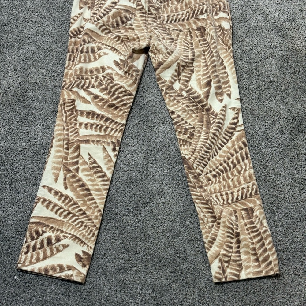 Ralph Lauren Slimming Fit Straight Stretch Jungle Print Corduroy Pants NWOT - Picture 11 of 17